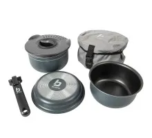 Набір посуду Bo-Camp Trekking 5 Pieces Anthracite (2300351)