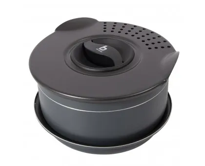 Набір посуду Bo-Camp Trekking 5 Pieces Anthracite (2300351) Набір посуду Bo-Camp Trekking 5 Pieces Anthracite (2300351)