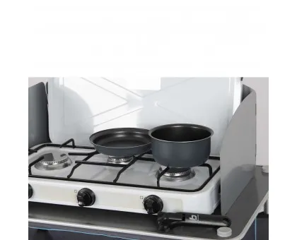 Набір посуду Bo-Camp Trekking 5 Pieces Anthracite (2300351) Набір посуду Bo-Camp Trekking 5 Pieces Anthracite (2300351)
