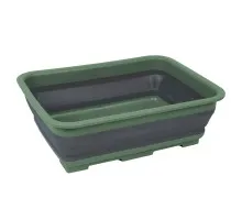 Таз складний Bo-Camp Washing Bowl Collapsible 7L Grey/Green (6303690)