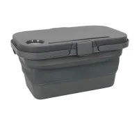 Кошик складаний Bo-Camp Foldable Box With table Top 17L Grey (6303695)