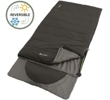 Спальний мішок Outwell Contour Reversible/+2°C Midnight Black Right (230382)