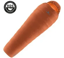 Спальний мішок Ferrino Lightec 500 Duvet/+7°C Russet Left (86699IAA)