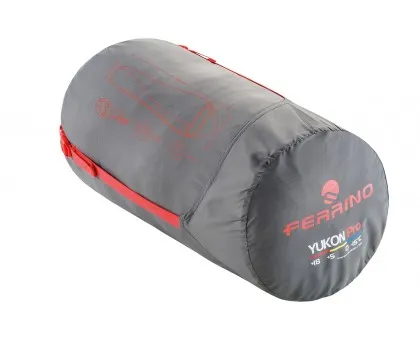 Спальний мішок Ferrino Yukon Pro Lady/0°C Scarlet Red/Grey Left (86367IAA)