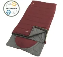 Спальний мішок Outwell Contour Lux Reversible/-3°C Red Right (230383)