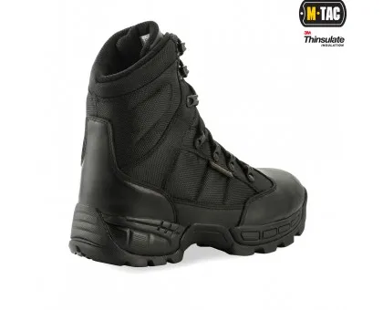 Тактичні зимові черевики M-Tac Thinsulate Black
