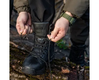 Тактичні зимові черевики M-Tac Thinsulate Black
