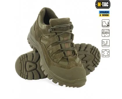 Тактичні кросівки M-Tac Leopard R Ranger Green Тактичні кросівки M-Tac Leopard R Ranger Green